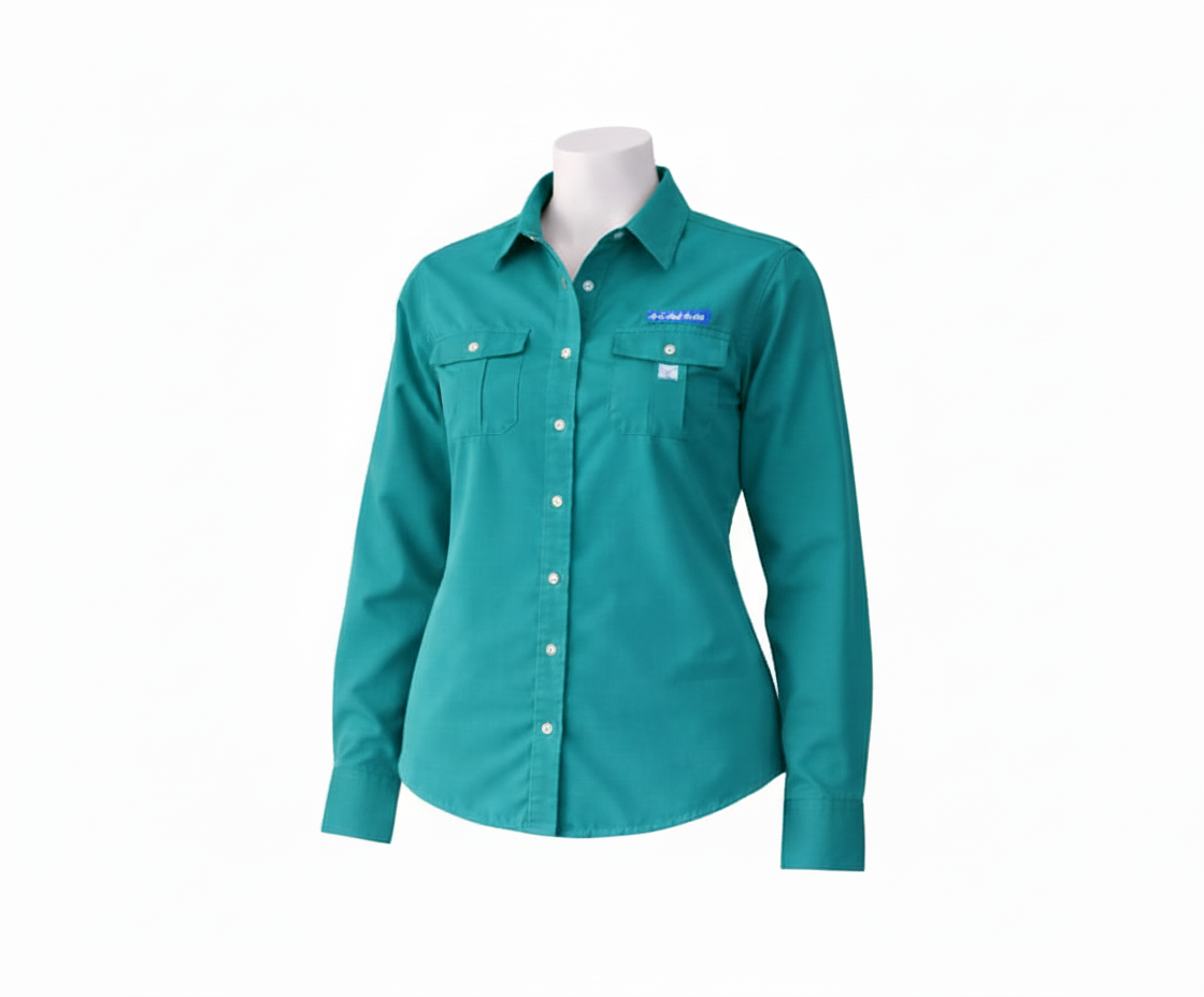Camisa tipo columbia ML / Mujer