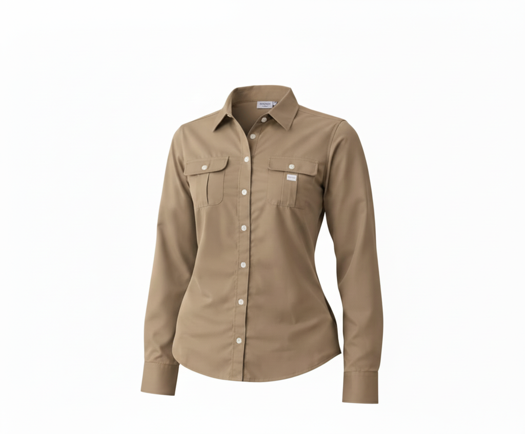 Camisa tipo columbia ML / Mujer