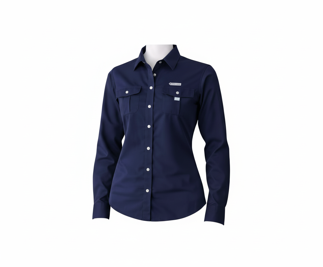 Camisa Columbia Manga Larga Men