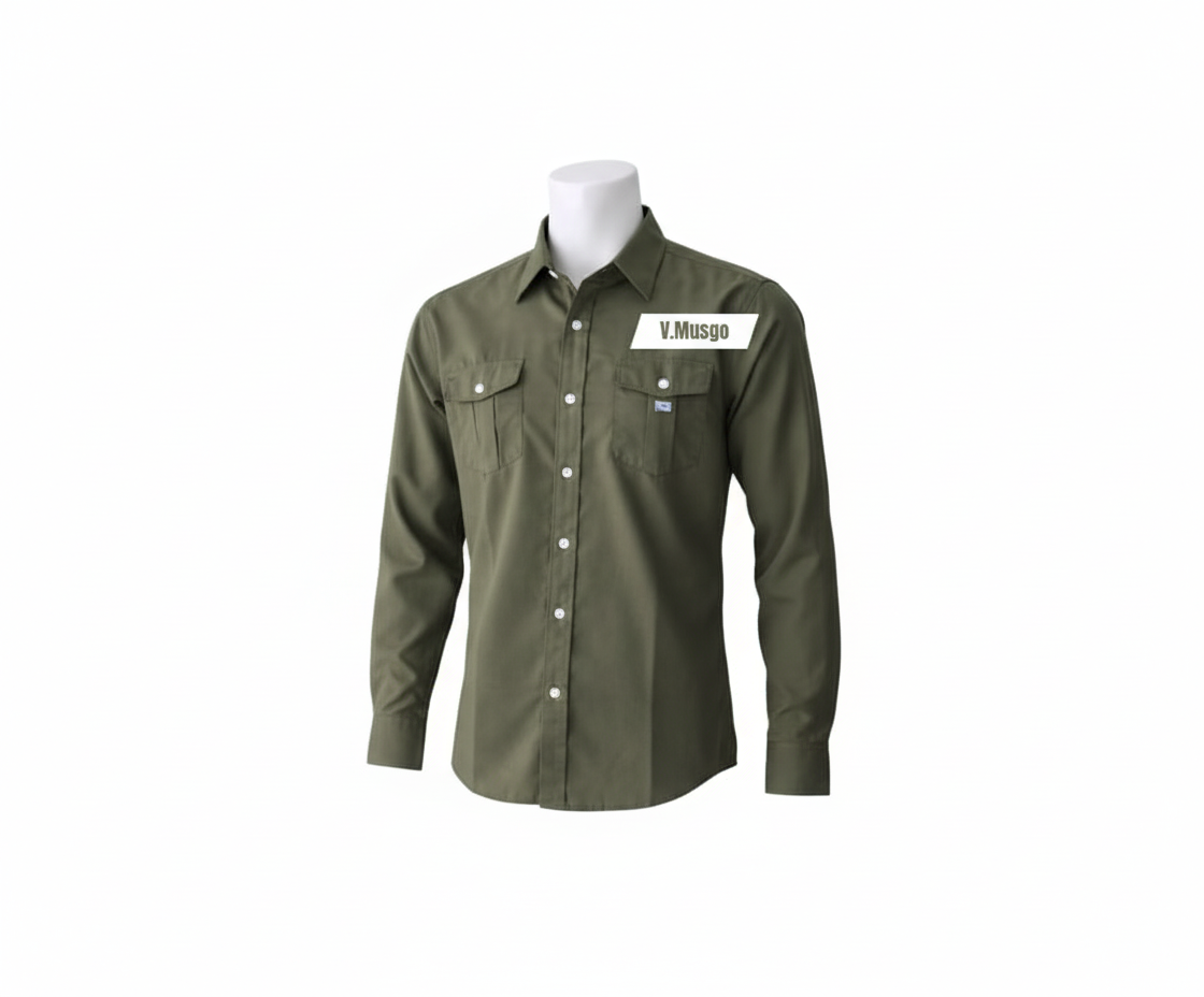 Camisa Columbia Manga Larga Men