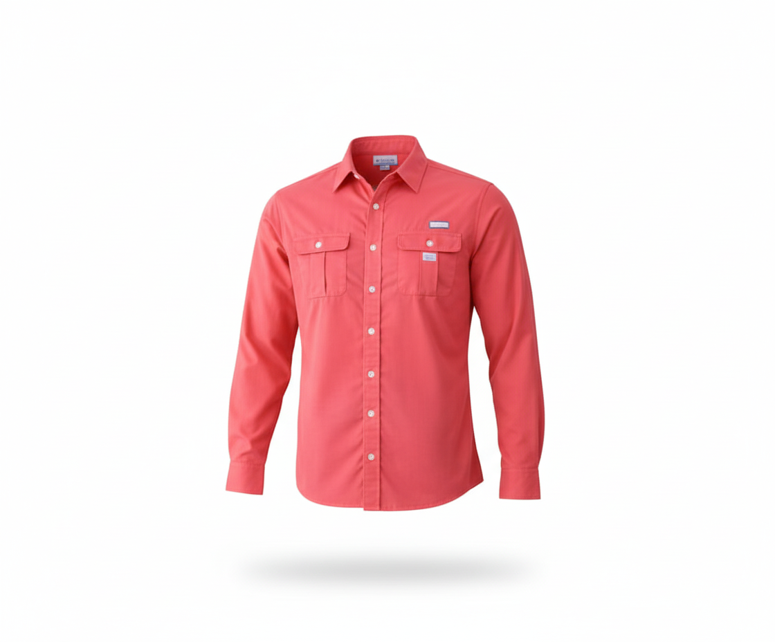 Camisa Columbia Manga Larga Men