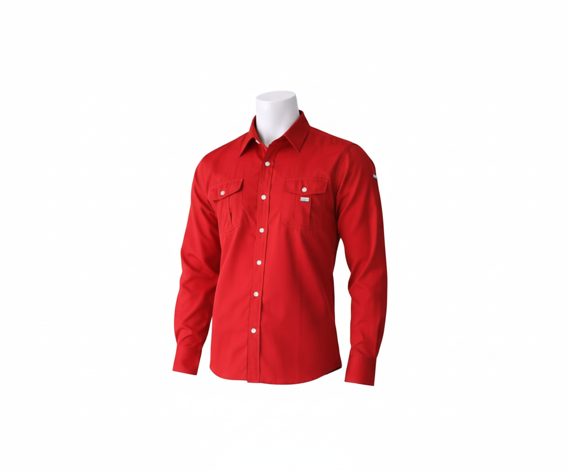 Camisa Columbia Manga Larga Men