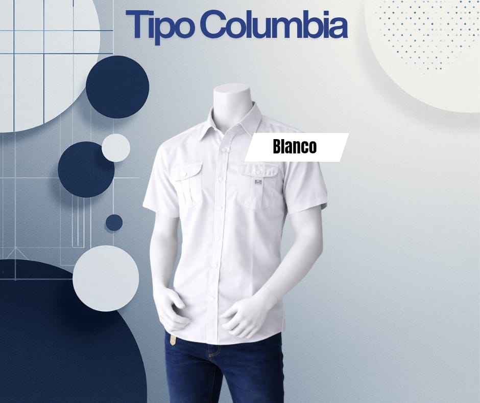 Camisa tipo columbia MC / Mujer