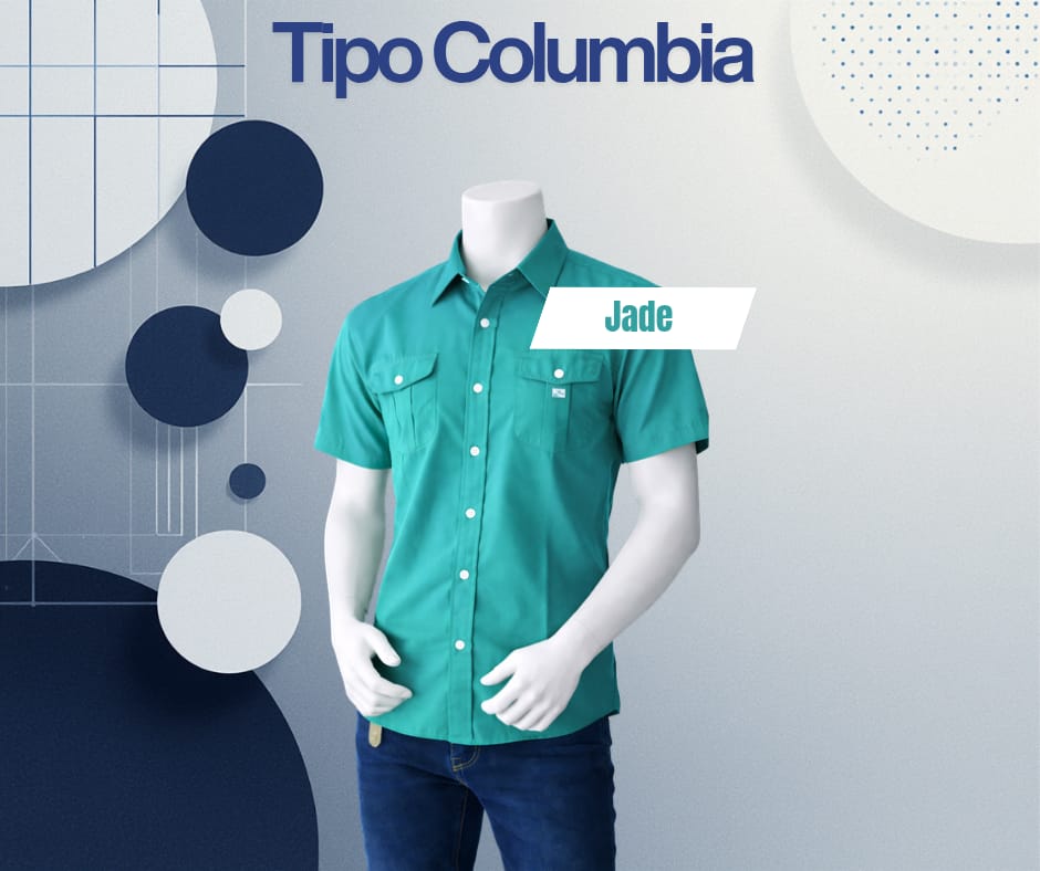 Camisa tipo columbia MC / Mujer