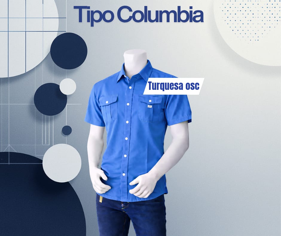 Camisa tipo columbia MC / Mujer