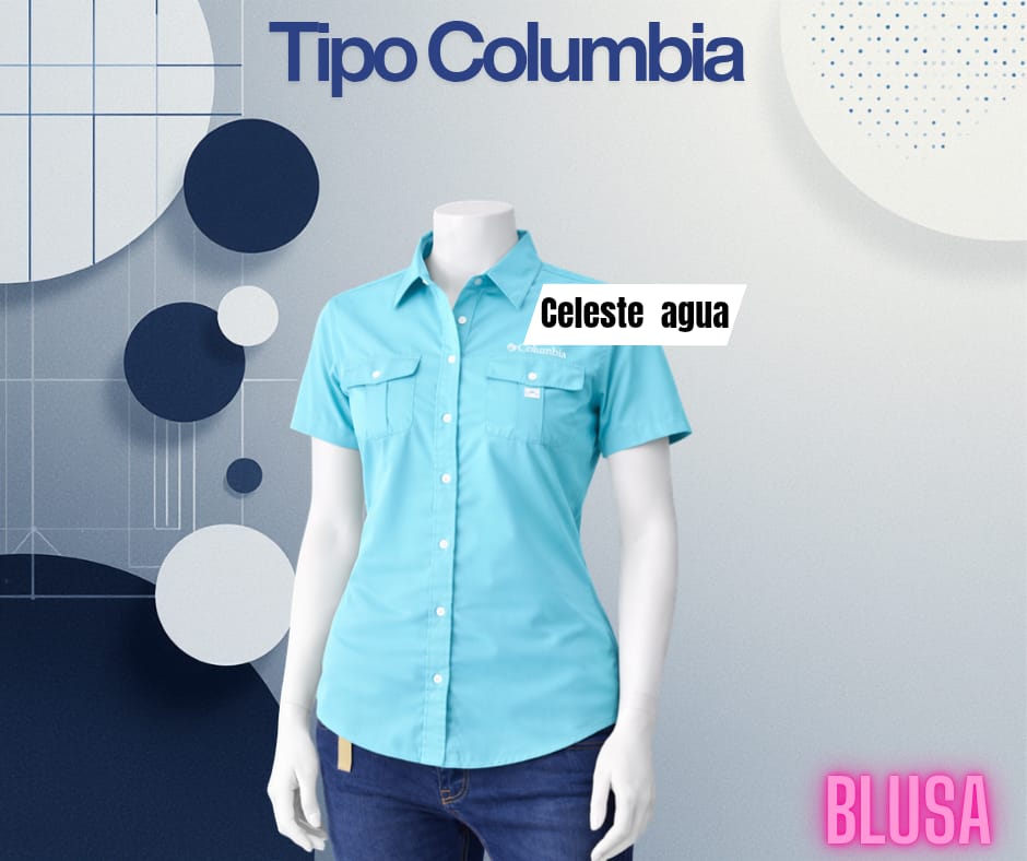 Camisa tipo columbia MC / Hombre
